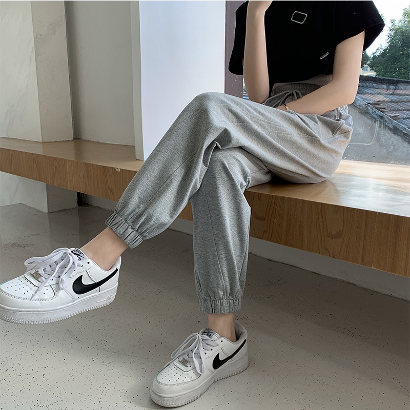 NRVP Quần Thể Thao Ống Rộng Phong Cách Thời Trang Hàn Quốc Dành Cho Nam Và Nữ