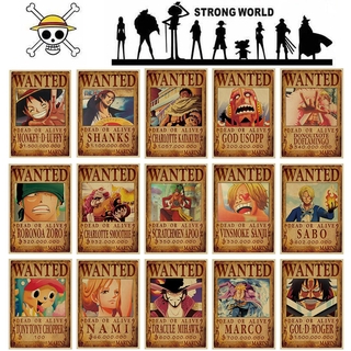 Poster Treo Tường In Hinh Phim Hoạt Hinh One Piece Giấy Dan Tường Họa Tiết Dienmayhoangngan Com