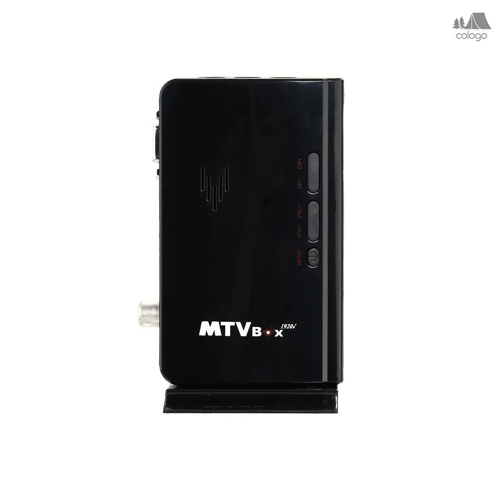 TV Box LCD thiết kế nhỏ gọn có đầu analog / CRT hỗ trợ nhận tín hiệu chương trình TV kỹ thuật số