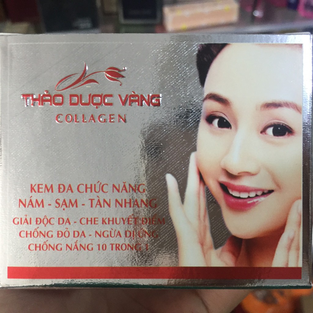 Kem thảo dược vàng hũ trắng đa chức năng nám sạm giá lên 179k