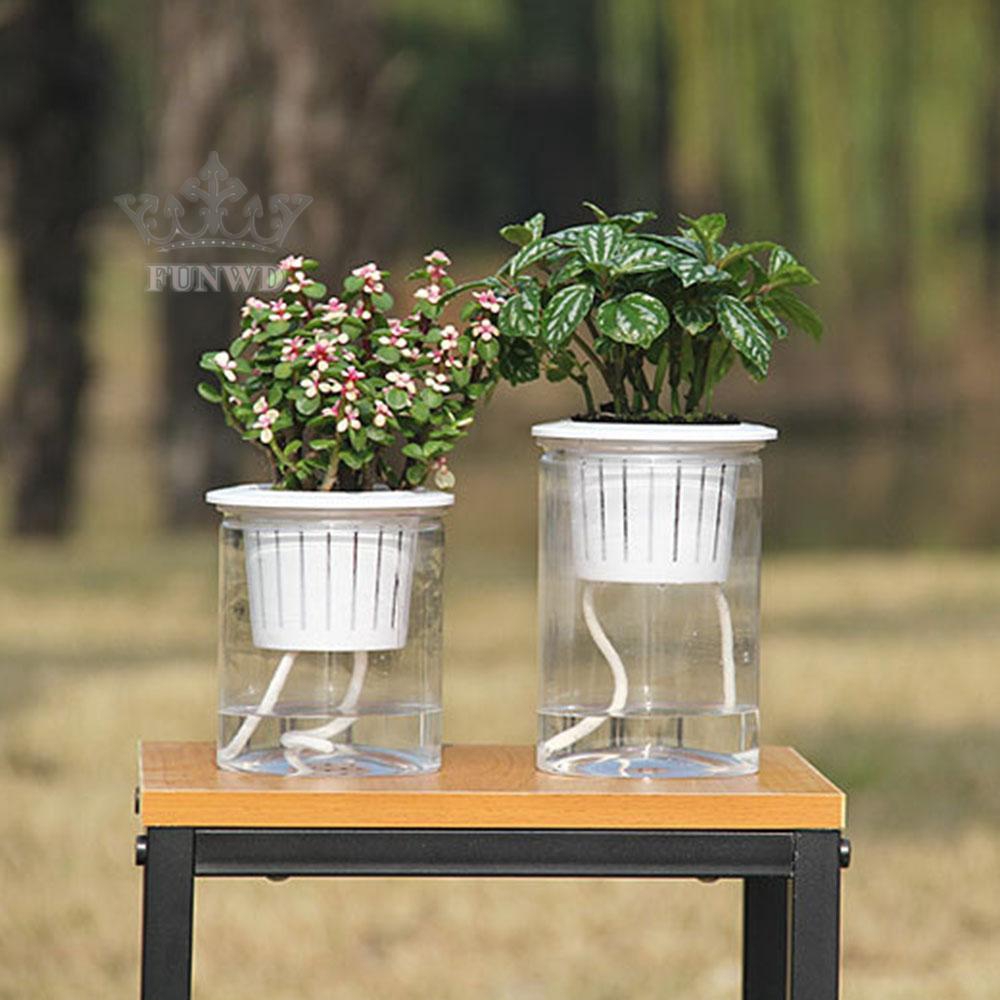 Chậu hoa kiểng tự tưới nước cực sáng tạo chất lượng cao