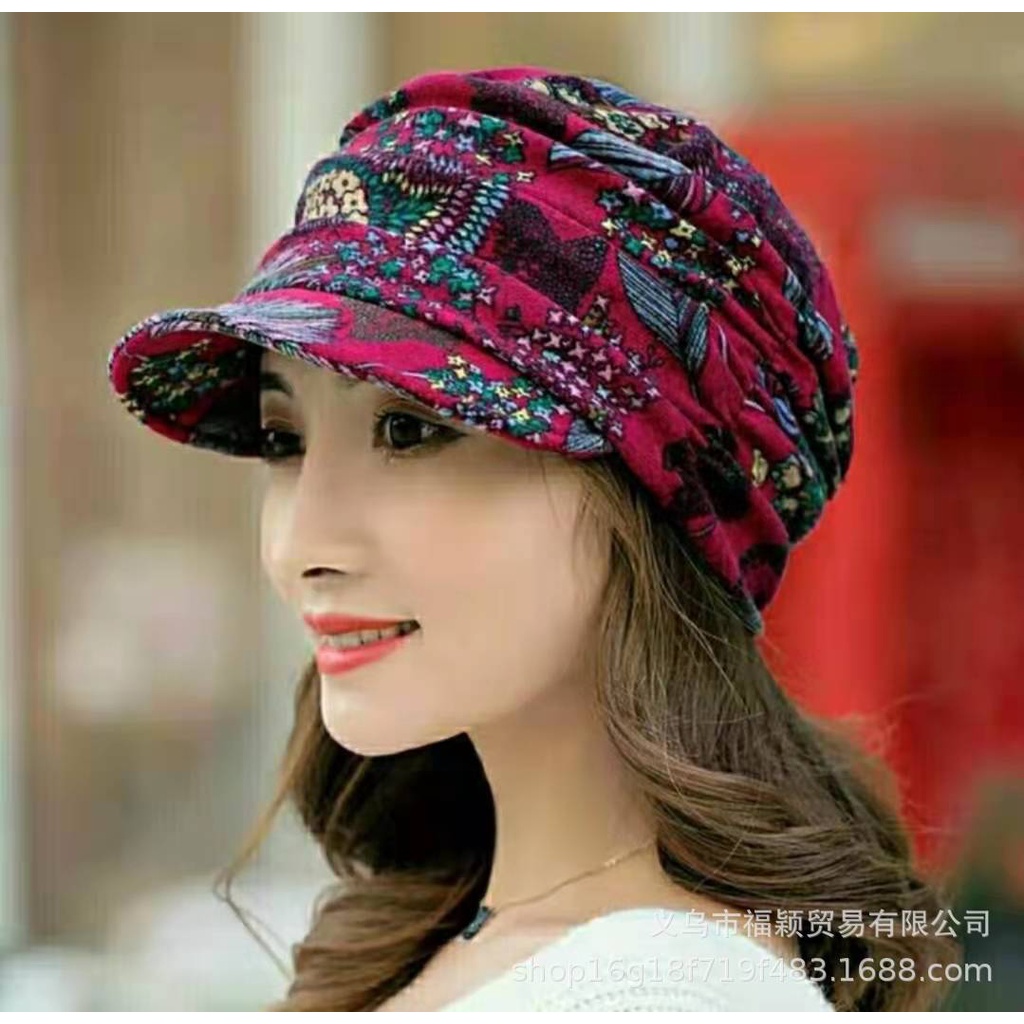 Mũ Lưỡi Trai Thời Trang Mùa Thu Đông Ấm Áp Dành Cho Nữ