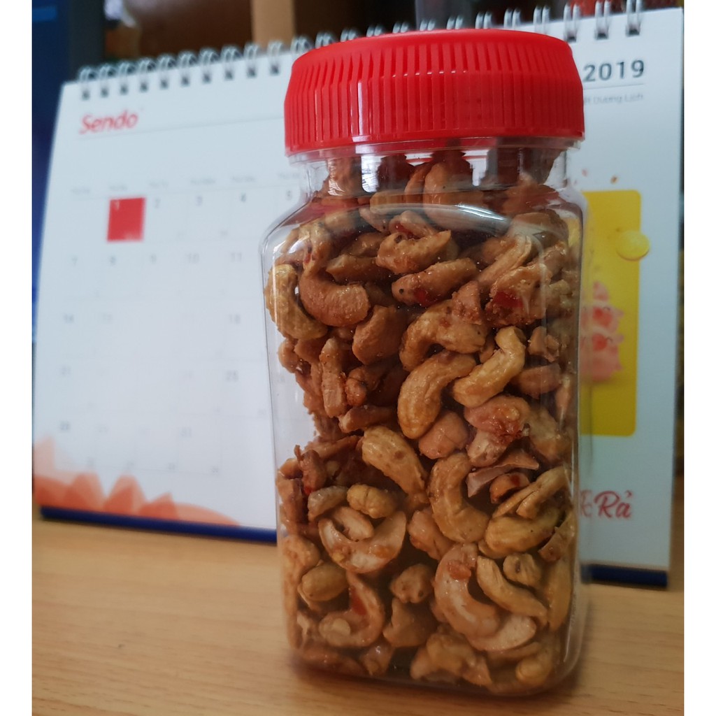 Hạt Điều Rang Tỏi Ớt 500g
