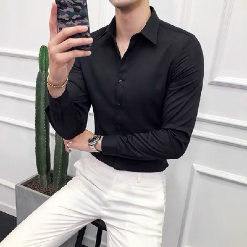 Áo Sơ Mi Nam  Siêu Đẹp Nam Tính, Thanh Lịch, Sang Trọng M01 | BigBuy360 - bigbuy360.vn