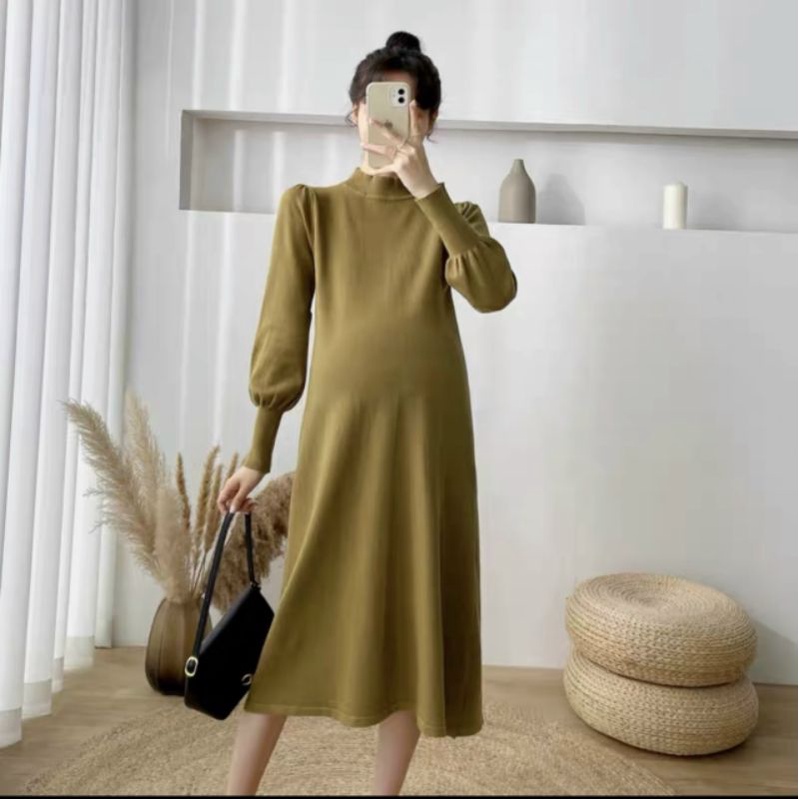 Váy bầu len Qccc siêu xịn mịn