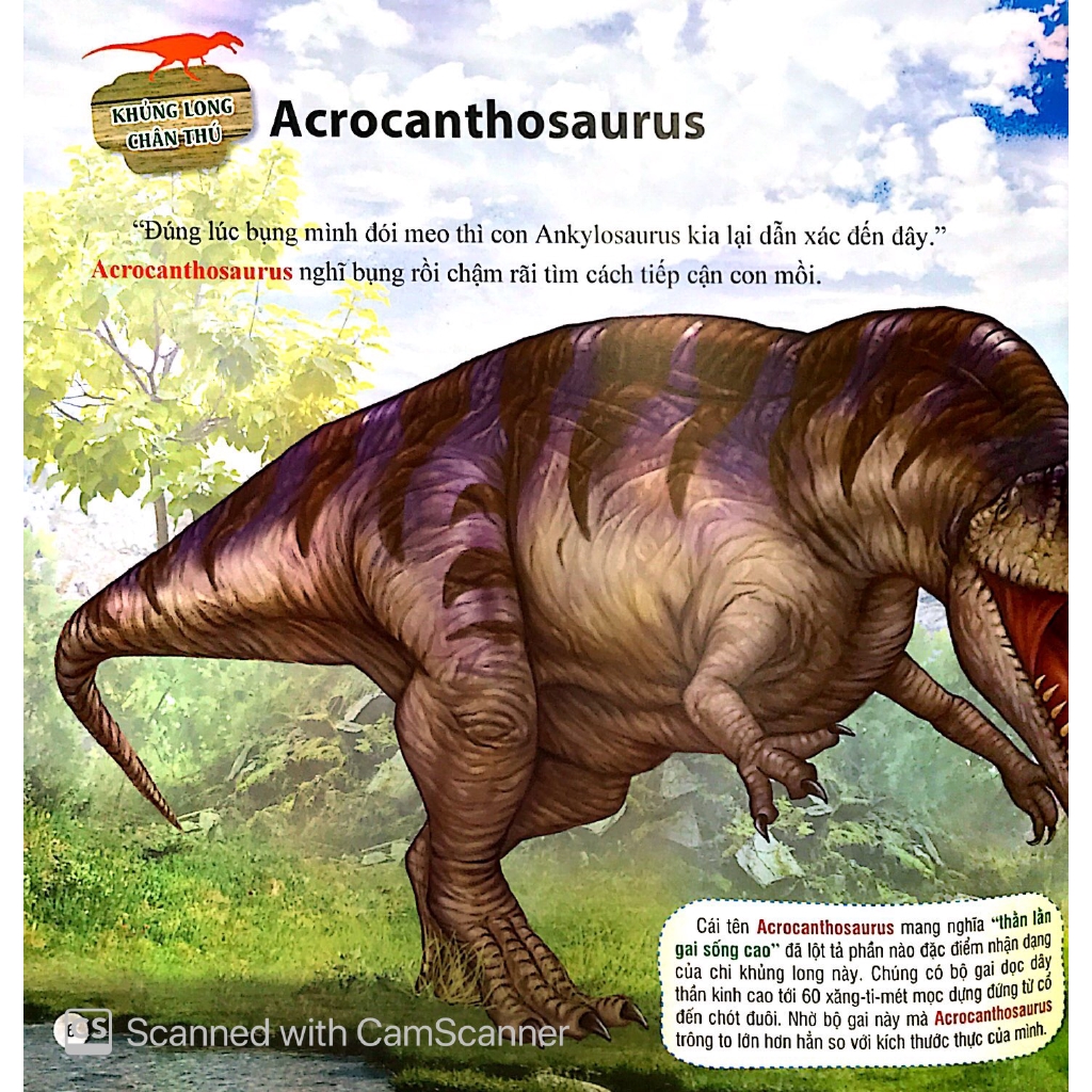 Sách - Khủng Long Cổ Dài - Argentinosaurus