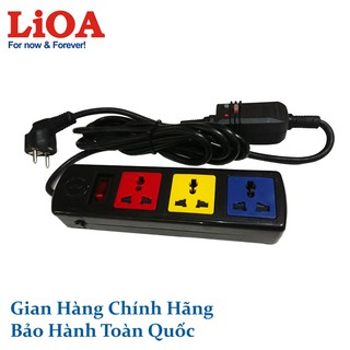 Ổ cắm kéo dài LiOA có thiết bị chống giật 3 ổ-3 lõi-3m (3D33NCG)
