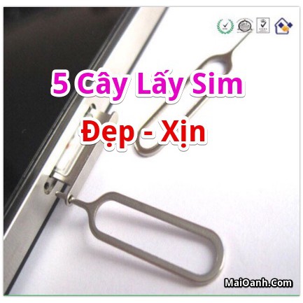 Combo 5 Cây Lấy Sim, Que Chọc Sim (Loại đẹp)