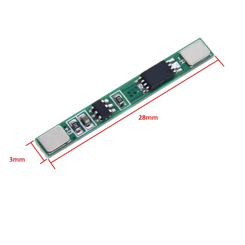 Mạch bảo vệ pin lipo 1S 3.7V 3A