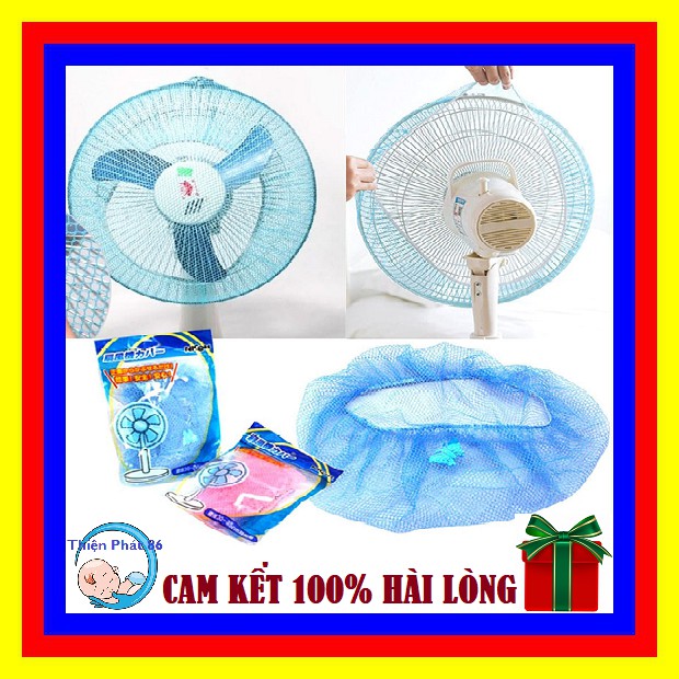 Lưới bọc quạt an toàn cho bé