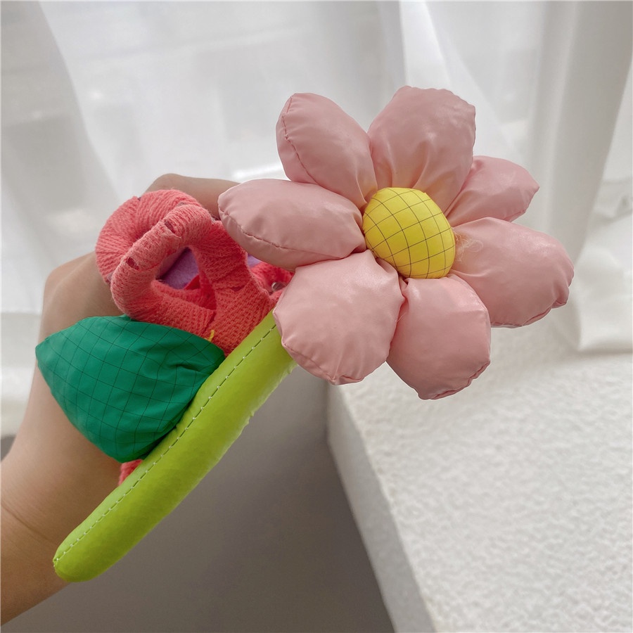 Kẹp Tóc Hình Hoa Hướng Dương Màu Sắc Ngọt Ngào Thời Trang Cho Nữ