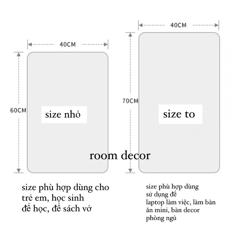 Bàn gấp học sinh, decor trang trí phòng ngủ, bàn để laptop mini, bàn làm việc gấp gọn thông minh | BigBuy360 - bigbuy360.vn