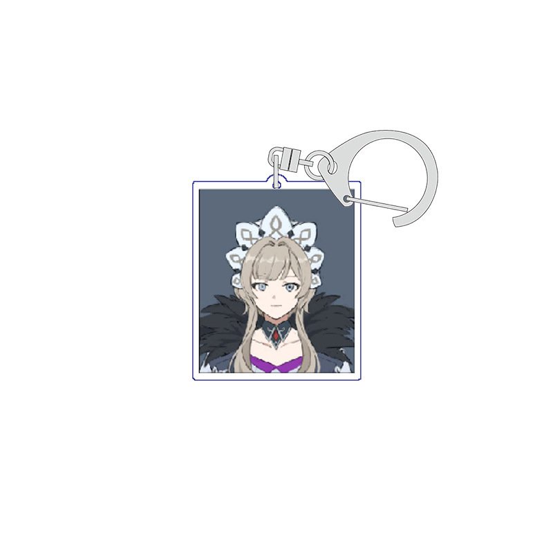 ( ẢNH THẺ ) Móc khóa GENSHIN IMPACT - FATUI QUAN CHẤP HÀNH game anime chibi mica trong acrylic