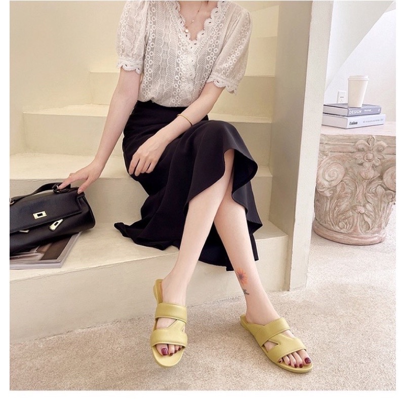 Dép cao su dẻo mềm thơm sandal Soervimy quai Z chính hãng