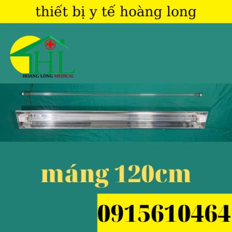 Đèn Cực Tím , Đèn Diệt Khuẩn Không Khí , Đèn UV ( Com Bo Máng + Bóng UV 120cm )