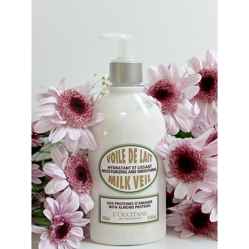 Sữa dưỡng thể hạnh nhân L’occitane Almond Milk Veil 240ml