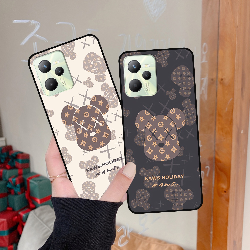 Ốp Realme C35 / Narzo 50A Prime in hình họa tiết Mountain, Be@rbrick dễ thương (T13 - T18)