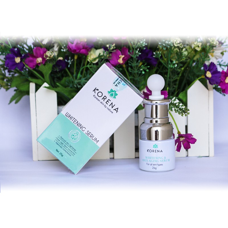 Serum Dưỡng Trắng Và Trẻ Hoá Da Tự Nhiên Korena Whitening Serum [Chính Hãng]