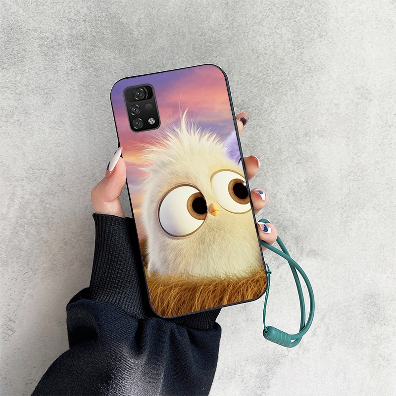 Ốp Điện Thoại In Hoạt Hình Pikachu Kèm Dây Đeo Cho Umidigi A11 Pro Max A11ProMax