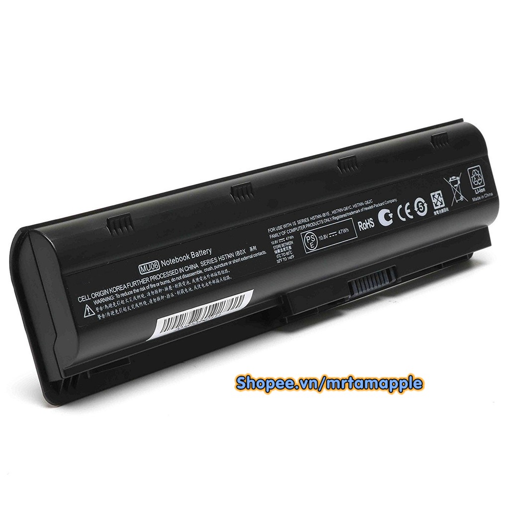 (BATTERY) PIN LAPTOP HP CQ42 (MU06, MU09)  Compaq 430 431 435 450 630 CQ32 CQ42 CQ43 CQ45 DV3 DV5 DV6 DV7 HP 1000 2000