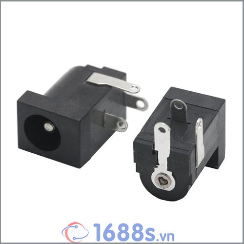 Jack nguồn DC Cái 5.5*2.0 / 5.5*2.5 - chân hàn - 1688s.vn