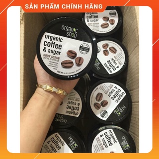 Tẩy da chết Cafe Body Organic