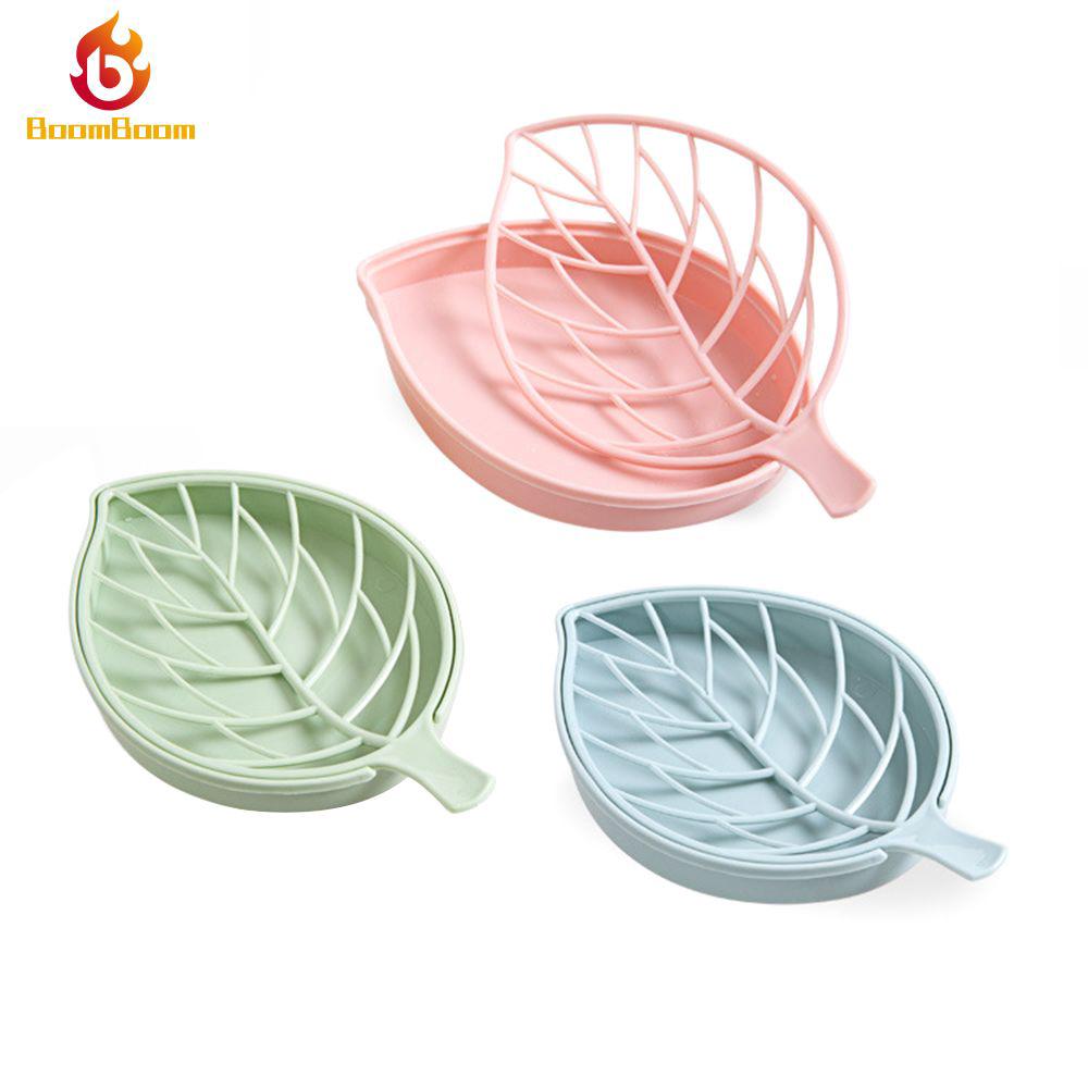 Khay Để Bánh Xà Phòng Hình Chiếc Lá Sáng Tạo