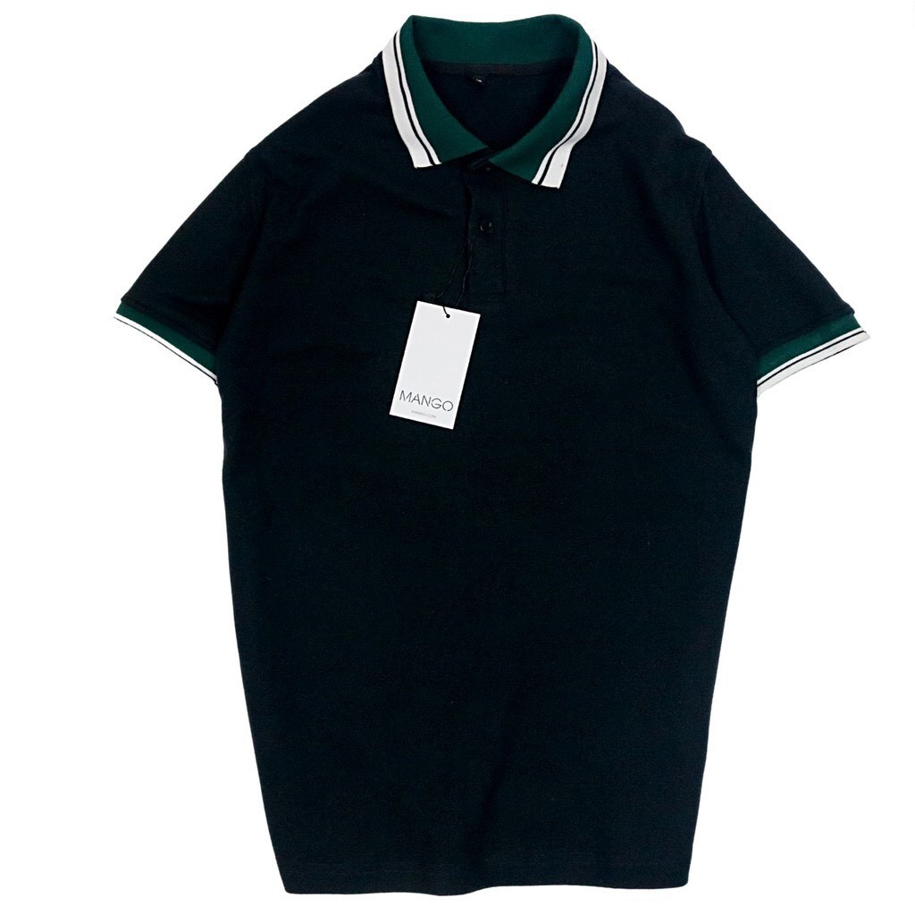Áo Polo nam cổ bẻ phối màu vải cá sấu Cotton xuất xịn, chuẩn form, sang trọng, lịch lãm P02 - GRAMEN | BigBuy360 - bigbuy360.vn