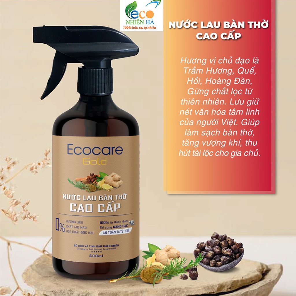 Combo bộ quà tết Ecocare cao cấp, sang trọng mang trọn vị Tết xưa