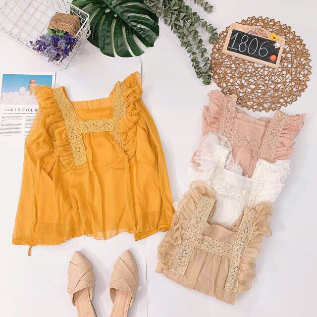 ÁO BABYDOLL BÈO QUẢNG CHÂU TIỂU THƯ XINH XẮN | BigBuy360 - bigbuy360.vn