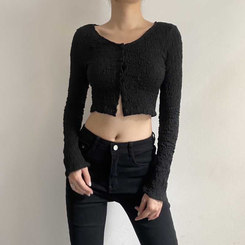 Áo tay dài Knit cardigan