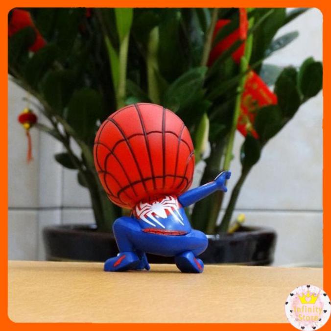 MÔ HÌNH SPIDER MAN CHIBI 8CM INFINY DECOR