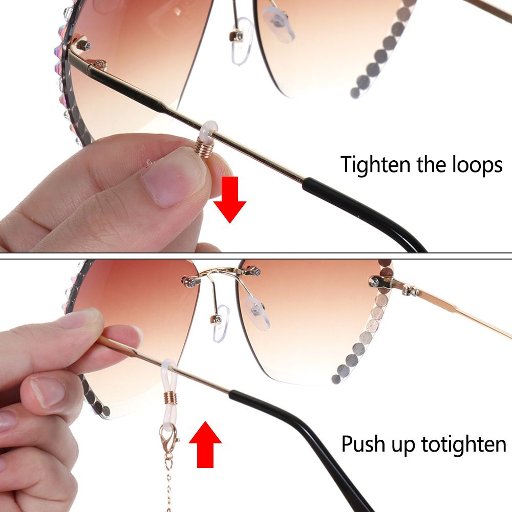 Dây Đeo Giữ Mắt Kính Chống Trượt / Thất Lạc Đính Ngọc Trai Thời Trang Cho Nữ