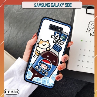 Ốp lưng nhám in hình 3D Samsung Galaxy S10E