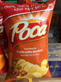 Combo 10 gói snack Poca đủ vị