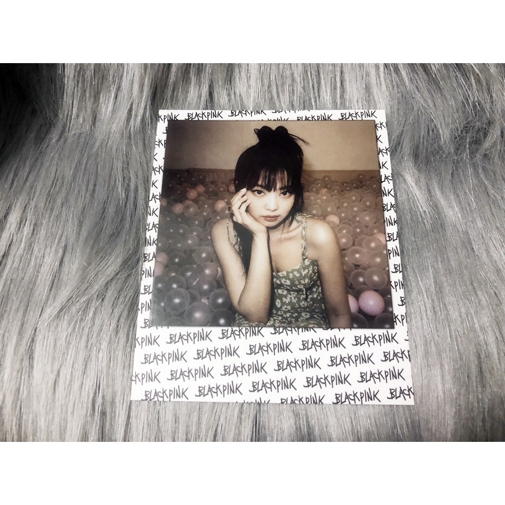 [Official] Card ảnh polaroid BLACKPINK JENNIE Summer Diary 2021 B