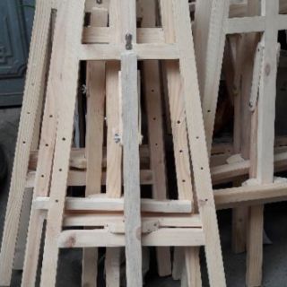 Combo giá vẽ + bảng gỗ khổ 40*60 thukenblue_96.cute