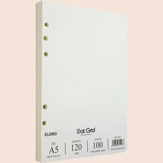 Ruột sổ còng Klong Dot Grid A5 - 100 tờ; MS: 997