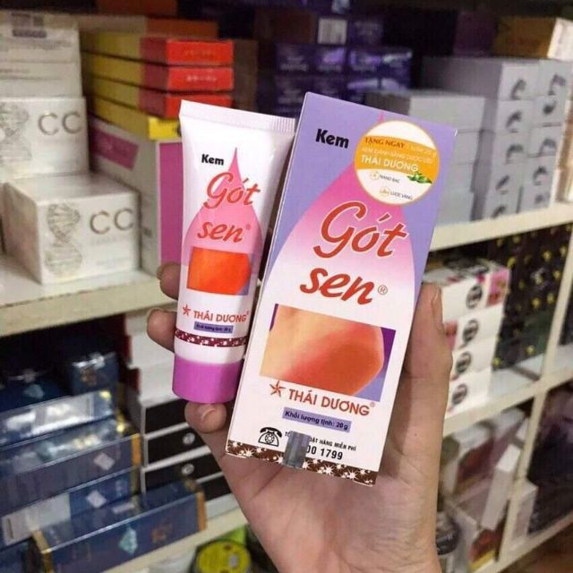 Kem làm giảm nứt gót chân Gót Sen Thái Dương (20g) | BigBuy360 - bigbuy360.vn