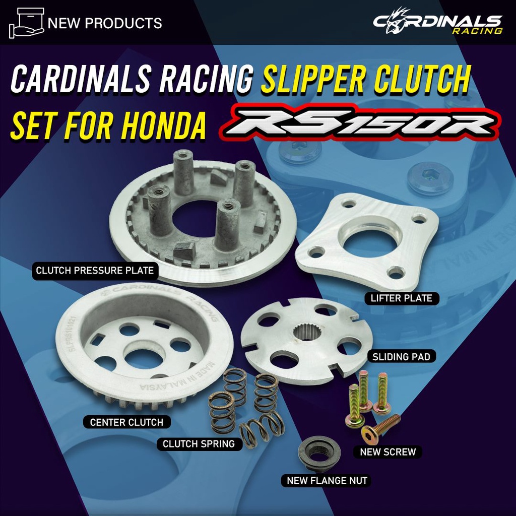 Bộ nồi chống trượt Cardinals Slipper Clutch nâng cấp cho xe Winner, Sonic