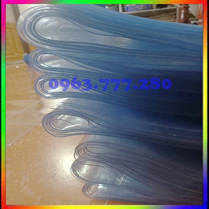 Nhựa (khổ 1.6m) trong suốt trải sàn, trải giường | PVC đa công dụng
