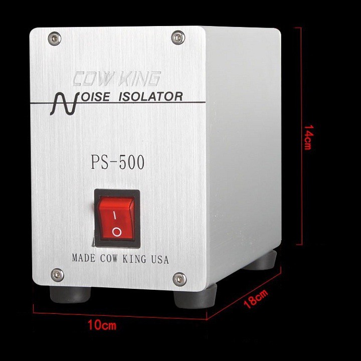 Bộ Lọc Nguồn Điện Biến Áp Cách Ly Audio 220V/100V COWKING PS500 Cao Cấp