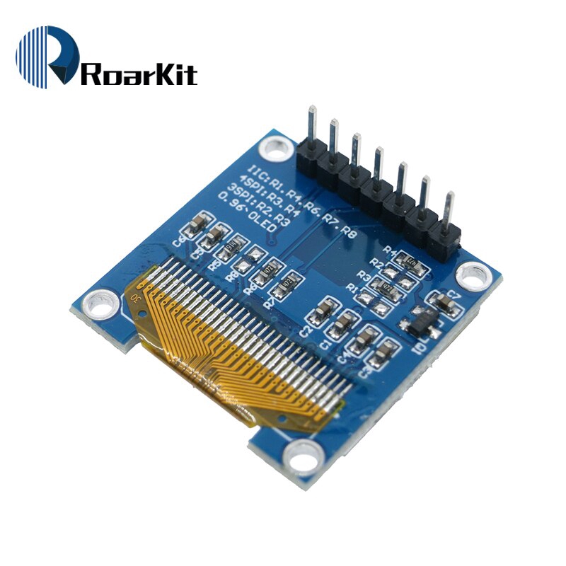 Mô Đun Hiển Thị 0.96 Inch Oled I2C Iic Spi 7pin Cho Arduino