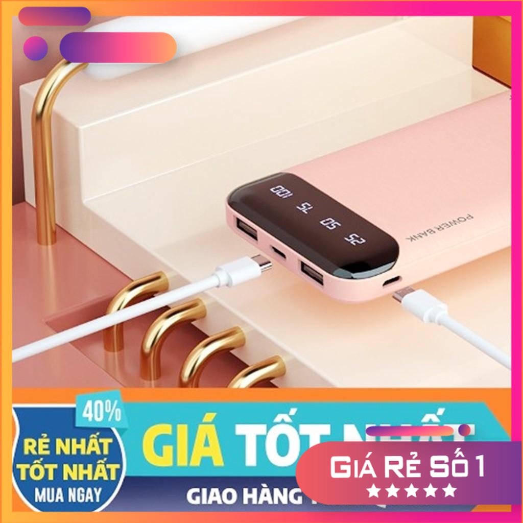 Sạc dự phòng remax wk161 dung lượng 10000 MAH tích hợp đèn led - phutuan91