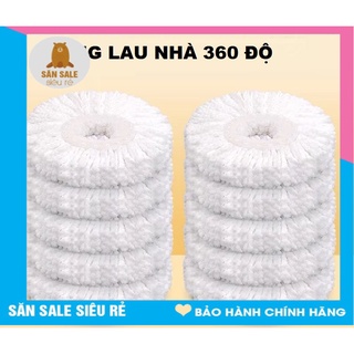 Bông lau nhà, set 2 bông lau cho cây lau nhà xoay 360 độ