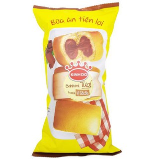 Combo 2, 5 gói Bánh mì tươi Kinh Đô 6 múi Bơ sữa và Socola 80g