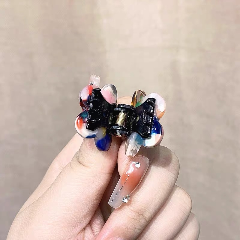 [Magpie] Kẹp Tóc Mái Trước / Sau Hình Bông Hoa Nhỏ Xinh Phong Cách retro Tinh Tế Cao Cấp Cho Nữ