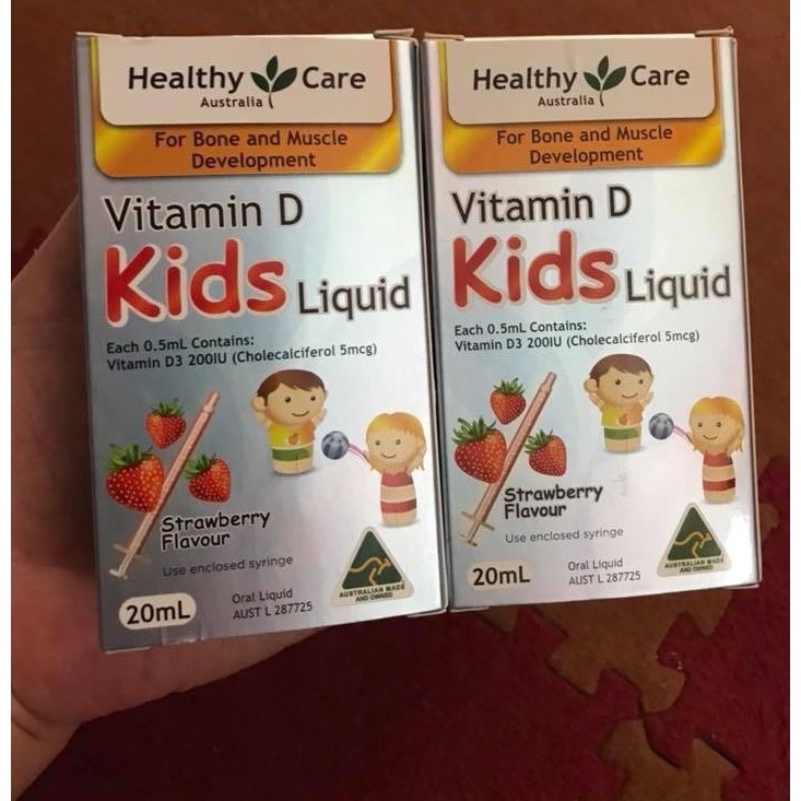 Vitamin D Dạng Nước Cho Trẻ Healthy Care Kids Liquid