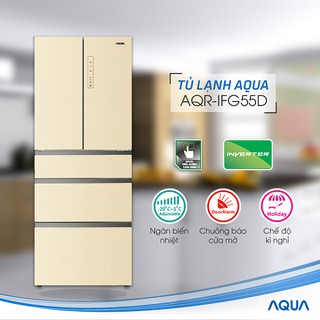Tủ lạnh Aqua AQR-IFG55D 455L