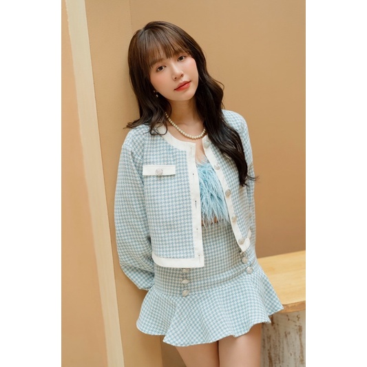 SKIN by Nudieye x Mẫn Tiên - Áo khoác tweed Nikkita Tweed Jacket